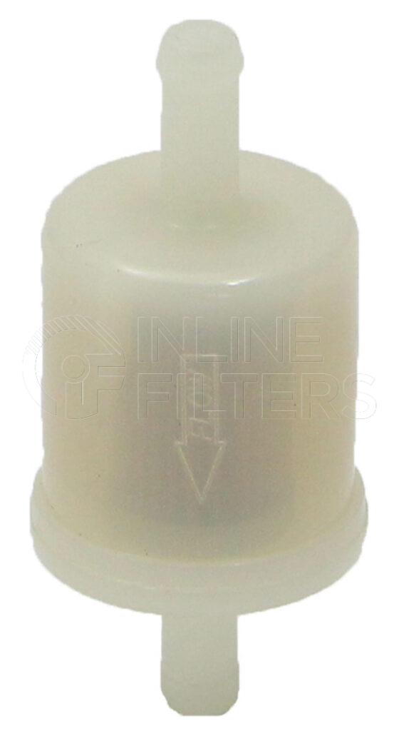 Inline FF30338. Fuel Filter Product – In Line – Plastic Product Fuel filter product