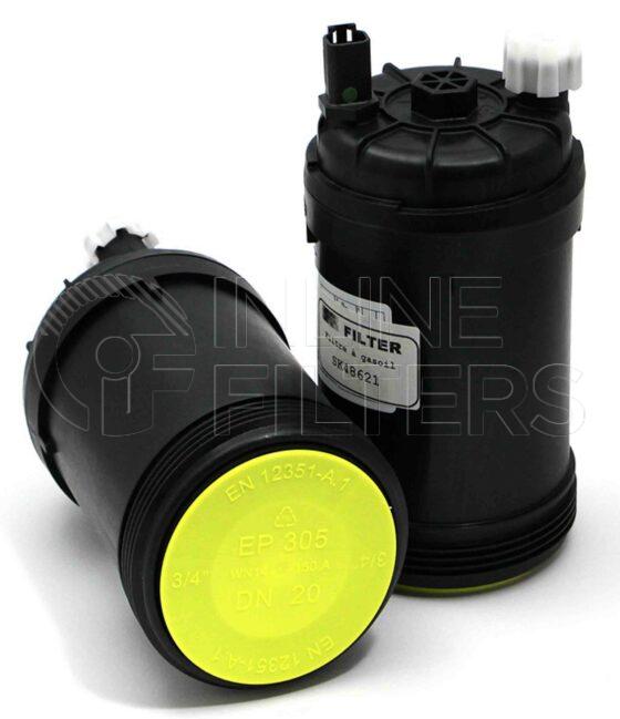 Inline FF30388. Fuel Filter Product – Spin On – Round Product Spin-on fuel/water separator Thread 119mm