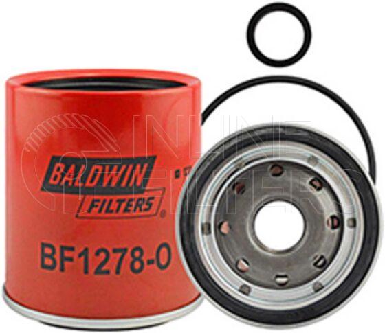 Inline FF30406. Fuel Filter Product – Can Type – Spin On Product Fuel filter product With Drain Version FIN-FF30404