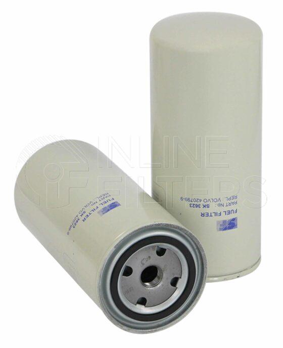 Inline FF30419. Fuel Filter Product – Spin On – Round Product Spin-on fuel filter