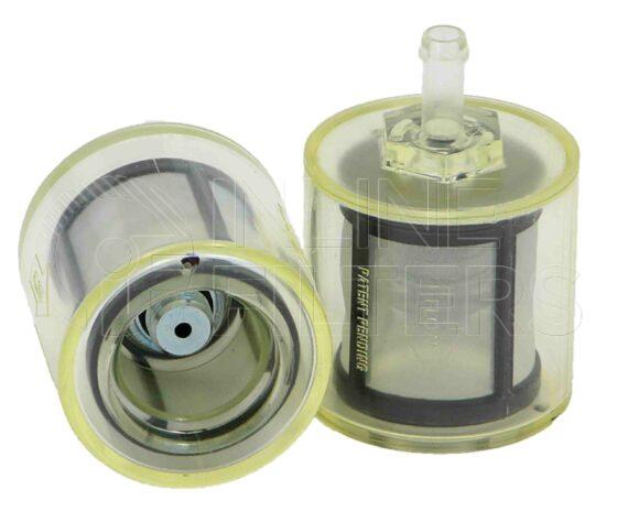 Inline FIN-FF30426. Fuel Filter Product – In Line – Plastic Strainer Product Fuel filter product