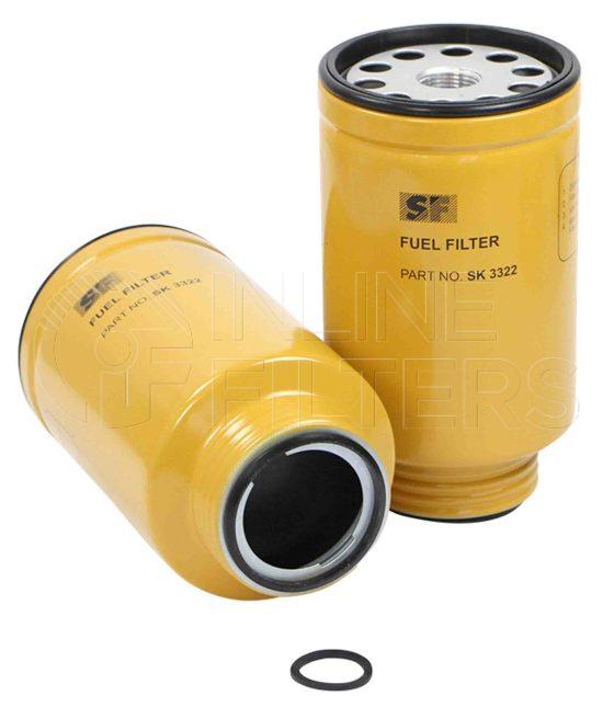 Inline FF30456. Fuel Filter Product – Can Type – Spin On Product Can type spin-on fuel/water separator Facility for Bowl Yes No Bowl version FBW-BF1399-SP