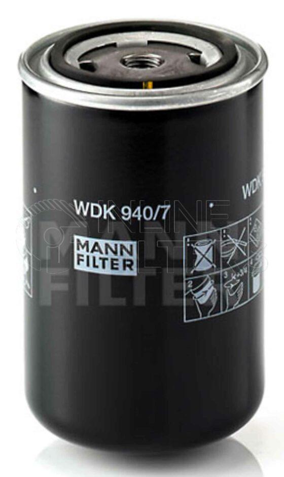 Inline FF30500. Fuel Filter Product – Spin On – Round Product Fuel filter product