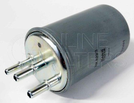 Inline FF30515. Fuel Filter Product – Push On – Round Product Push-on fuel filter with drain Drain ID 7.8mm