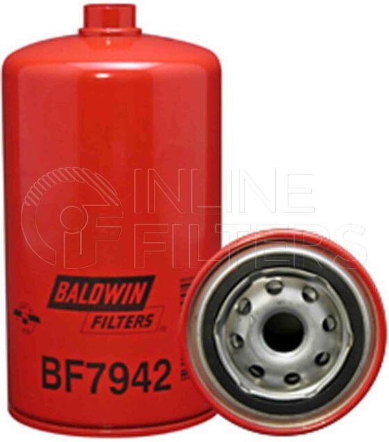 Inline FF30516. Fuel Filter Product – Spin On – Round Product Spin-on fuel/water separator