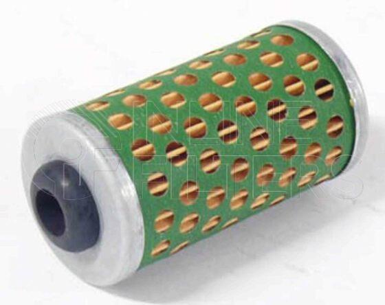 Inline FF30519. Fuel Filter Product – Cartridge – Tube Product Cartridge fuel filter Accepts Removable male pipe adaptor in top of filter Fixed Tube version FIN-FF30639