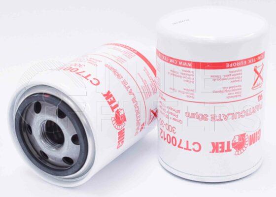 Inline FF30554. Fuel Filter Product – Spin On – Round Product Spin-on fuel filter Micron 30 micron Maximum Flow 50L/min Pressure 1.7-3.4 bar