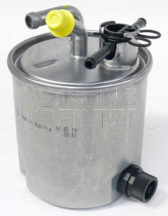Inline FF30590. Fuel Filter Product – In Line – Metal Product Fuel filter product