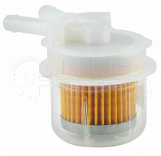 Inline FF30613. Fuel Filter Product – In Line – Plastic Product Plastic in-line fuel filter Inlet/Outlet OD 8mm