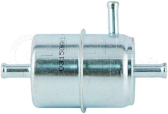 Inline FF30626. Fuel Filter Product – In Line – Metal Product Fuel filter product