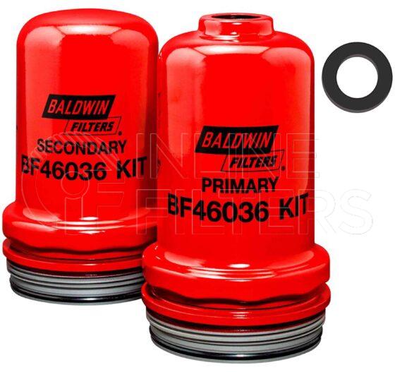 Inline FF30634. Fuel Filter Product – Spin On – Round Product Spin-on fuel filter kit Pack Quantity 2 Primary Thread 3 21/32-8 ACME -2G Primary Port Thread M24x5.0 Secondary Thread 3 21/32-8 ACME -2G Eco version FIN-FF32087