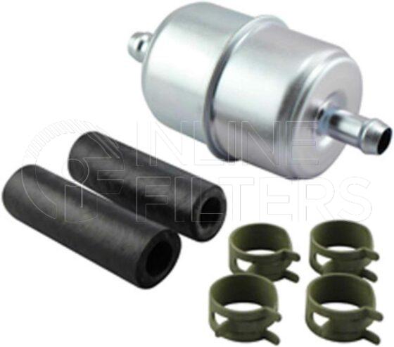Inline FF30652. Fuel Filter Product – In Line – Metal Product Fuel filter product