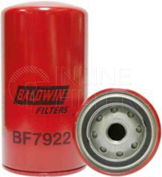Inline FF30662. Fuel Filter Product – Spin On – Round Product Spin-on fuel filter
