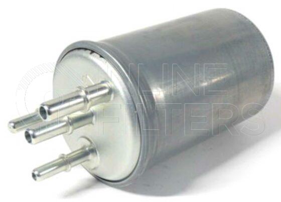 Inline FF30672. Fuel Filter Product – Push On – Round Product Push-on fuel filter