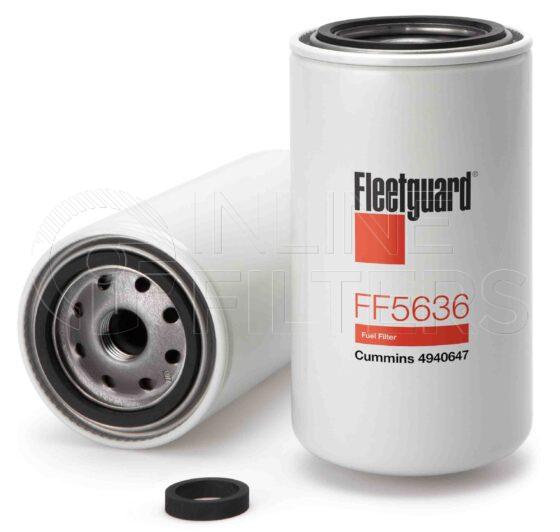 Inline FF30678. Fuel Filter Product – Spin On – Round Product Spin-on fuel filter