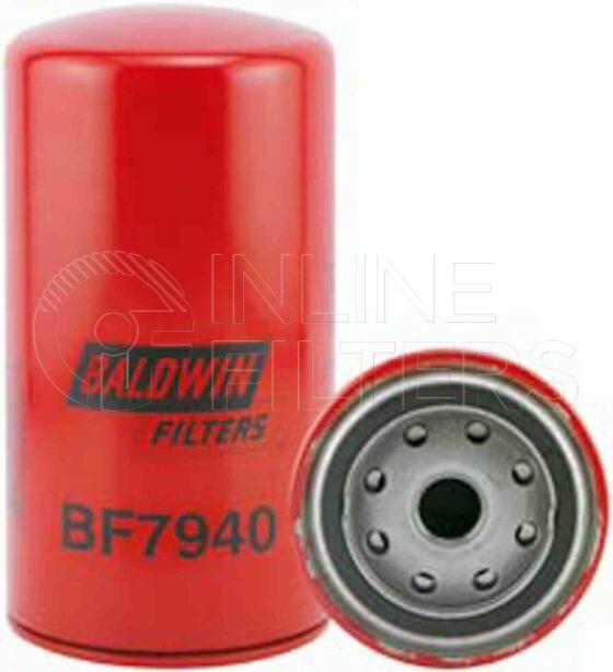 Inline FF30695. Fuel Filter Product – Spin On – Round Product Spin-on fuel filter