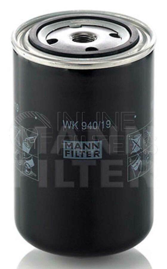 Inline FF30699. Fuel Filter Product – Spin On – Round Product Fuel filter product