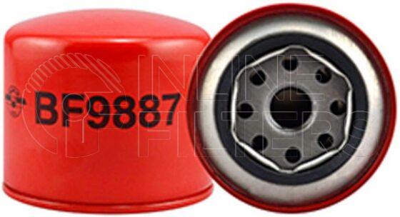 Inline FF30714. Fuel Filter Product – Spin On – Round Product Spin-on fuel filter