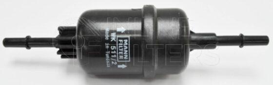 Inline FF30770. Fuel Filter Product – In Line – Plastic Product Fuel filter product