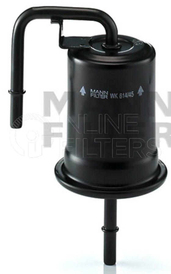 Inline FF30772. Fuel Filter Product – Push On – Round Product Fuel filter product