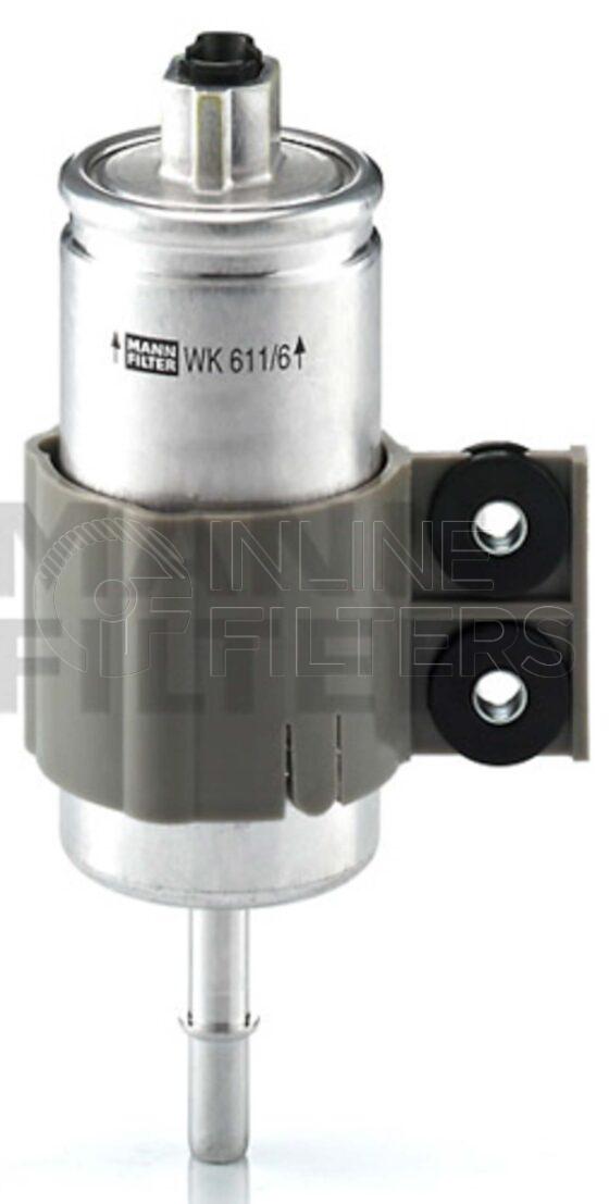 Inline FF30775. Fuel Filter Product – Push On – Round Product Fuel filter product