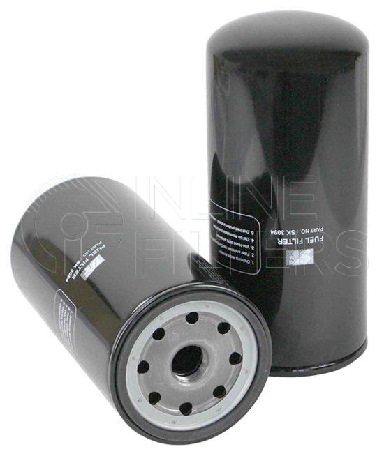 Inline FF30779. Fuel Filter Product – Spin On – Round Product Secondary spin-on fuel filter