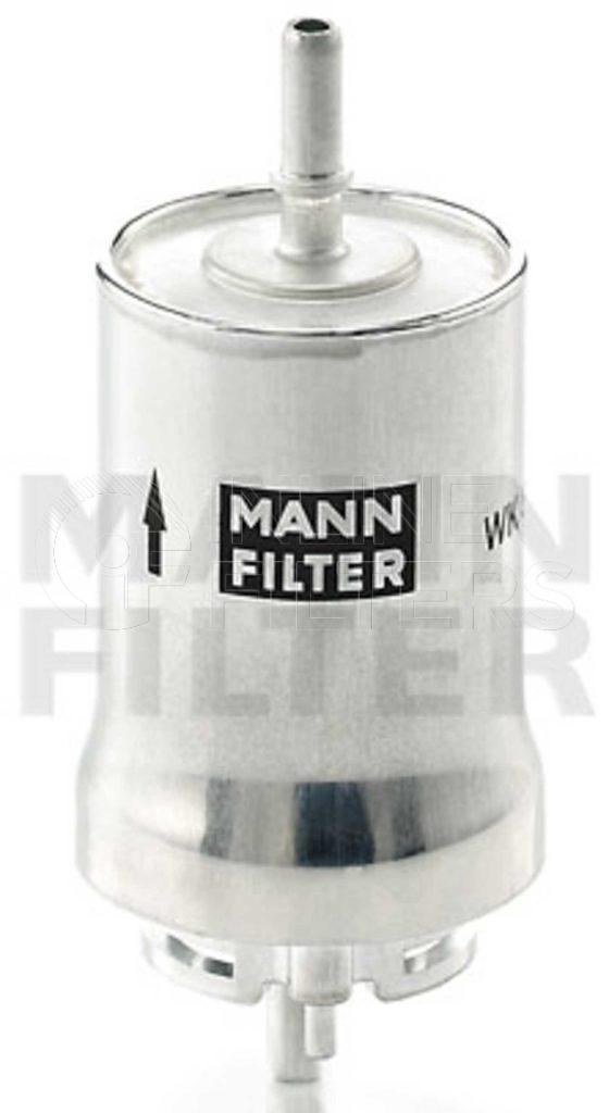 Inline FF30785. Fuel Filter Product – Push On – Round Product Fuel filter product