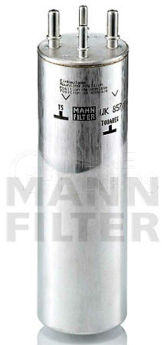 Inline FF30800. Fuel Filter Product – Push On – Round Product Fuel filter product