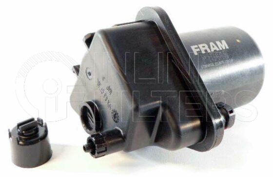 Inline FF30809. Fuel Filter Product – Housing – Disposable Product Fuel filter housing