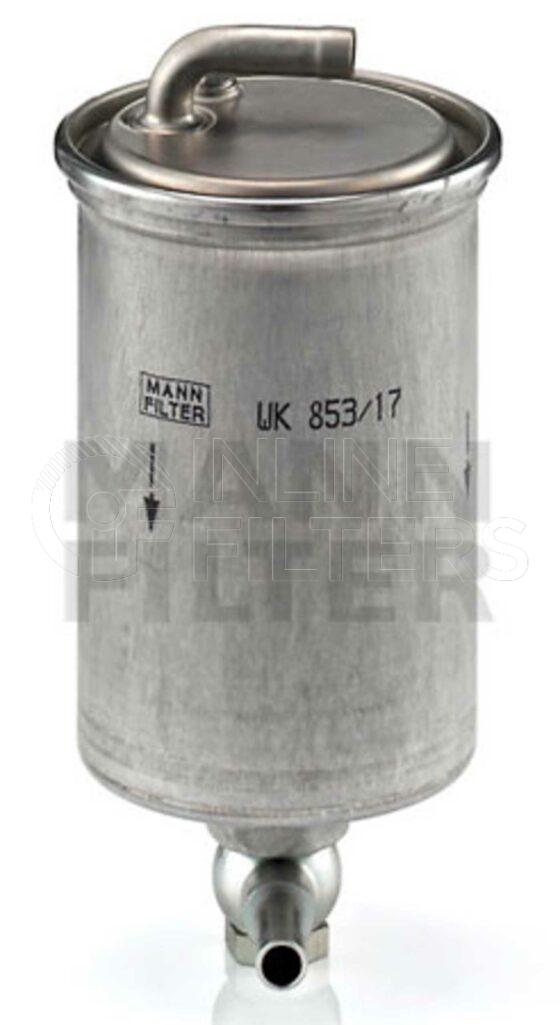 Inline FF30814. Fuel Filter Product – In Line – Metal Product Fuel filter product