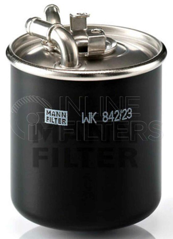 Inline FF30815. Fuel Filter Product – Push On – Round Product Fuel filter product