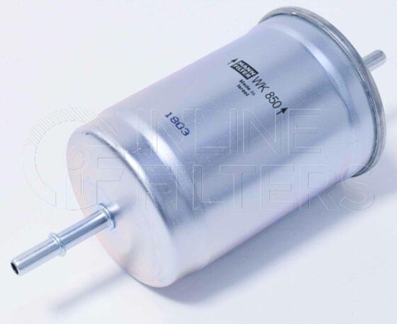 Inline FF30825. Fuel Filter Product – In Line – Metal Product Fuel filter product