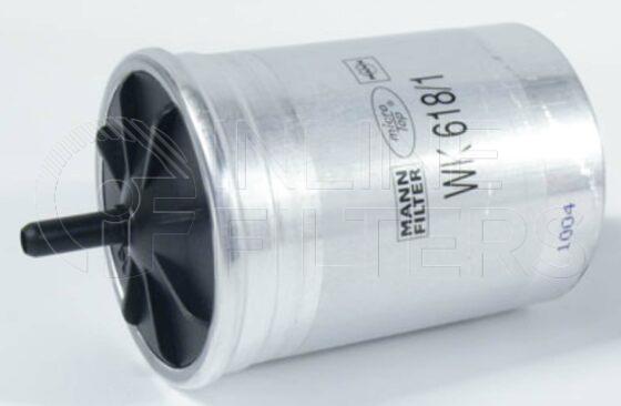 Inline FF30853. Fuel Filter Product – Push On – Round Product Fuel filter product
