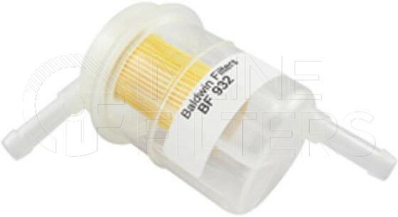 Inline FF30867. Fuel Filter Product – In Line – Plastic Product Plastic in-line fuel filter Inlet/Outlet OD 7mm