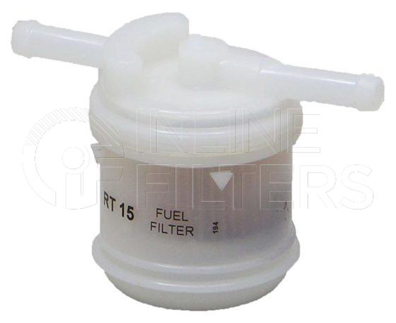 Inline FF30872. Fuel Filter Product – In Line – Plastic Product Plastic in-line petrol fuel filter