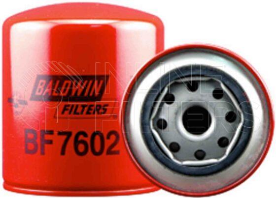Inline FF30874. Fuel Filter Product – Spin On – Round Product Spin-on fuel filter Short version FIN-FF30135