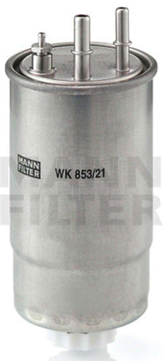 Inline FF30878. Fuel Filter Product – Push On – Round Product Fuel filter product