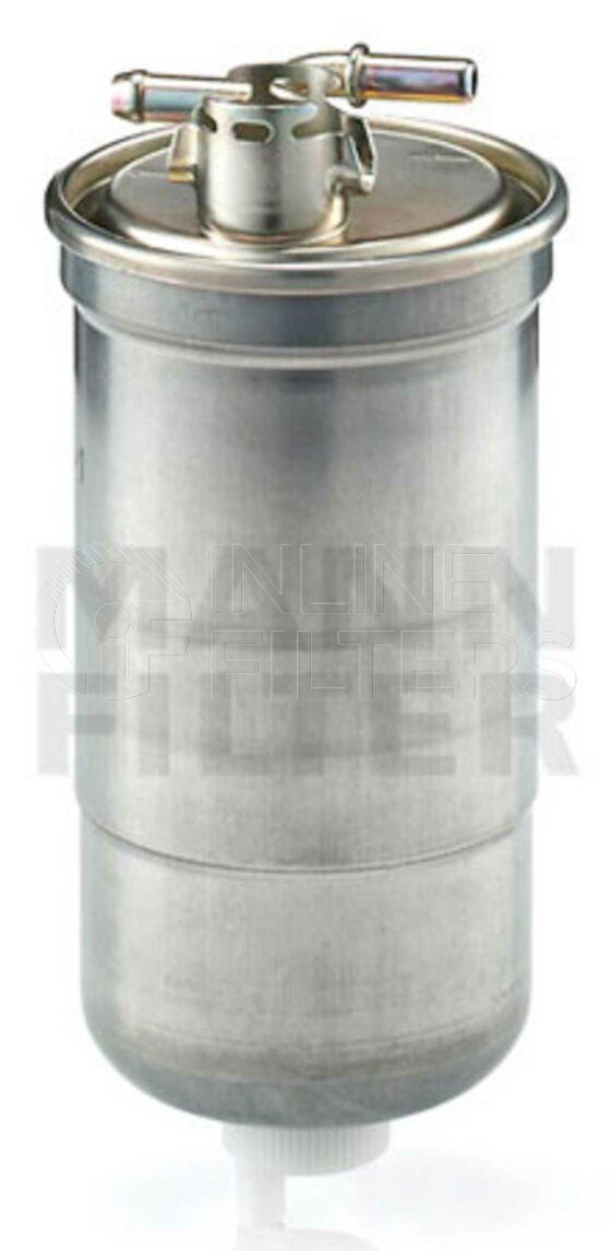 Inline FF30883. Fuel Filter Product – Push On – Round Product Fuel filter product
