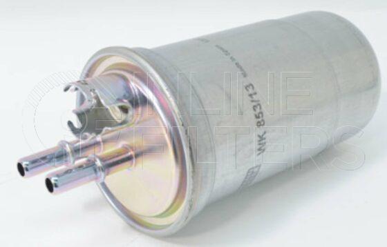 Inline FF30887. Fuel Filter Product – Push On – Round Product Fuel filter product