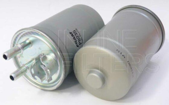 Inline FF30892. Fuel Filter Product – Push On – Round Product Fuel filter product