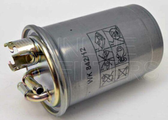 Inline FF30897. Fuel Filter Product – Push On – Round Product Fuel filter product