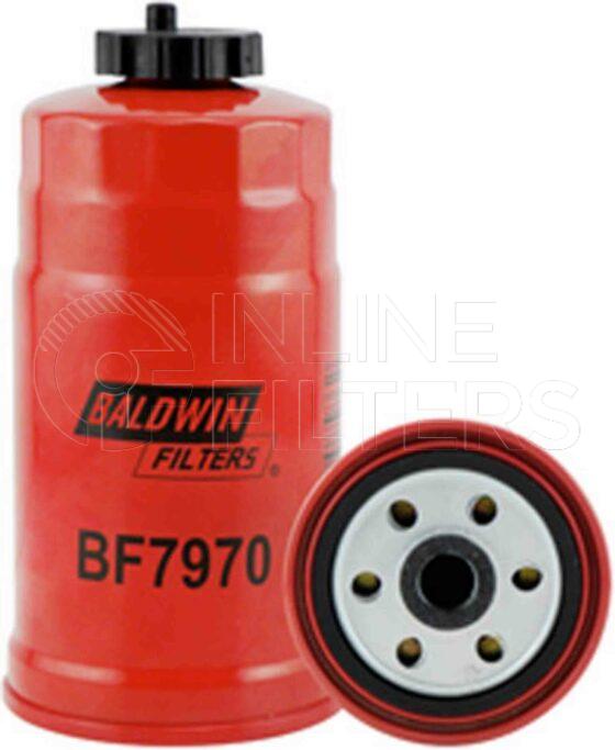 Inline FF30902. Fuel Filter Product – Spin On – Round Product Fuel filter product