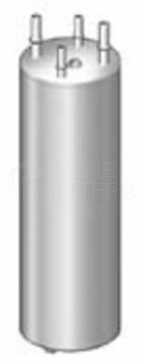 Inline FF30907. Fuel Filter Product – Push On – Round Product Fuel filter product