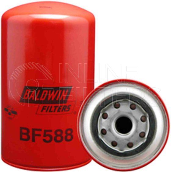 Inline FF30938. Fuel Filter Product – Spin On – Round Product Secondary spin on fuel filter Primary FIN-FF30801