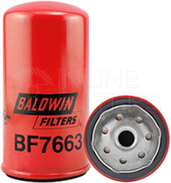 Inline FF30956. Fuel Filter Product – Spin On – Round Product Spin-on fuel filter