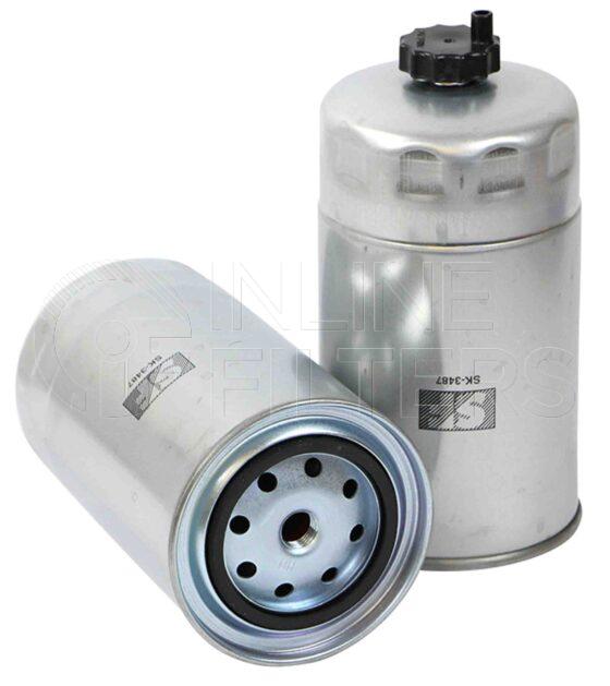 Inline FF30968. Fuel Filter Product – Spin On – Round Product Spin-on fuel/water separator With Drain Yes Drain Type Usually plastic Metal Drain version FBW-BF1217