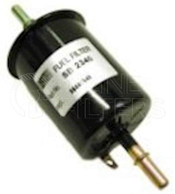 Inline FF30997. Fuel Filter Product – Push On – Round Product Fuel filter product