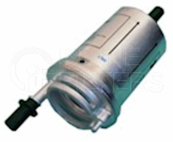 Inline FF31001. Fuel Filter Product – Push On – Round Product Fuel filter product