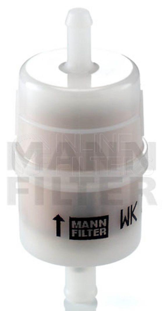 Inline FF31033. Fuel Filter Product – In Line – Plastic Product Fuel filter product