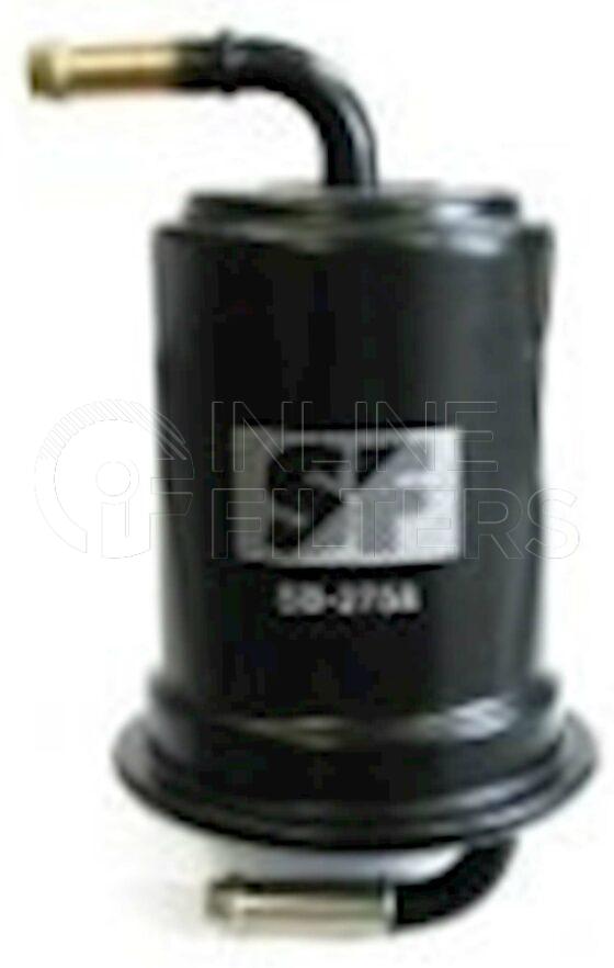 Inline FF31039. Fuel Filter Product – Push On – Round Product Fuel filter product
